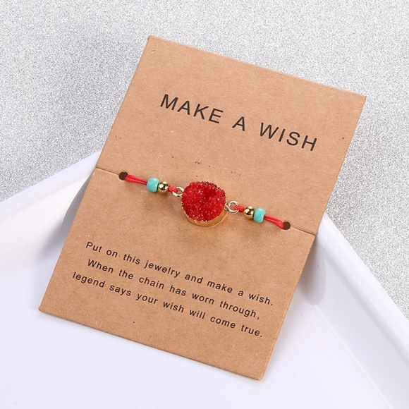 Make A Wish Handmade Friendship Bracelet - Picture 2 of 8